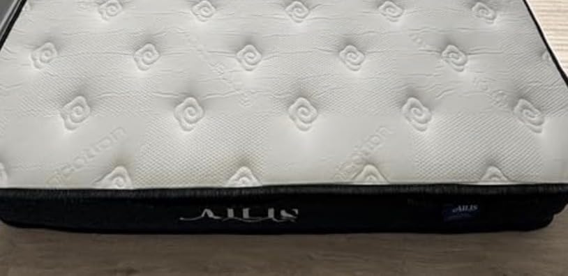 ailis Queen Mattress, 14 Inch Queen Hybrid Mattress in a Box, Medium Firm with Upgraded Pocket Springs for Superior Motion Isolation, Strong Edge Support & Breathable Comfort customer photo 2