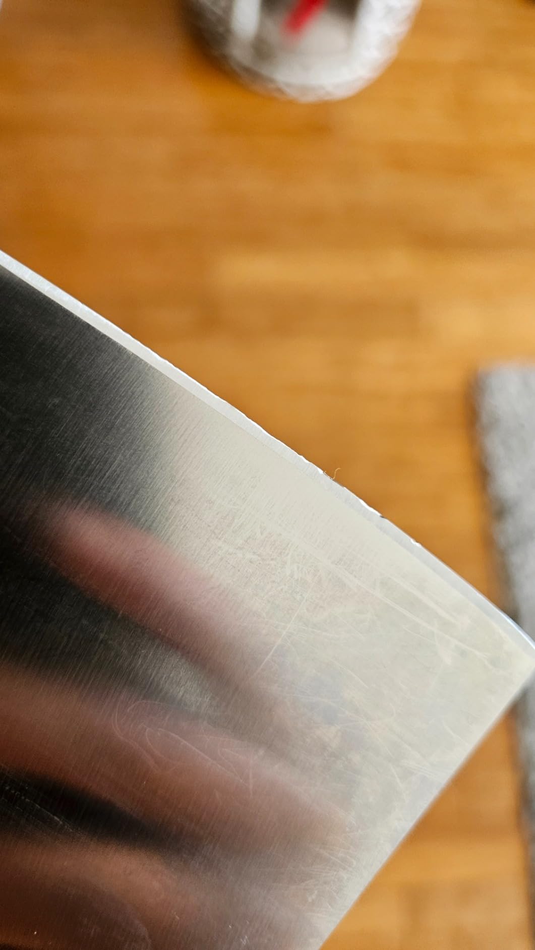 imarku Santoku Knife 7 Inch Japanese High Carbon Stainless Steel Chef Knife, Japanese Style Sharp Kitchen Knife Sand Grinding Finish Effortless Prep Meats And Vegetables customer photo 2