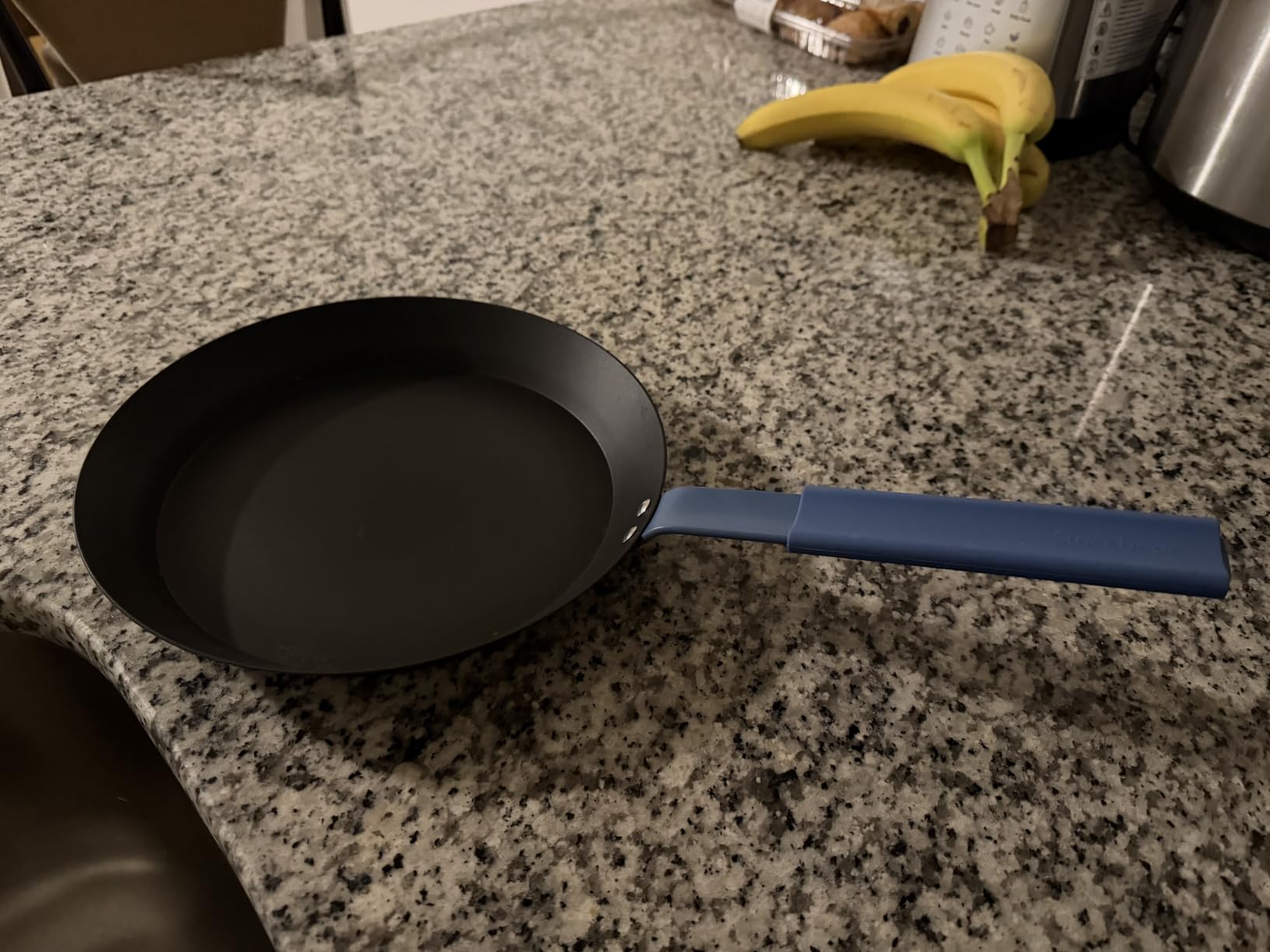 Carbon Steel Frying Pan Set, 8 10 12 Inch Nitrided Skillets - Complete Size Range for Everyday Cooking; Preseasoned Surface Develops Natural Patina without Coatings customer photo 2
