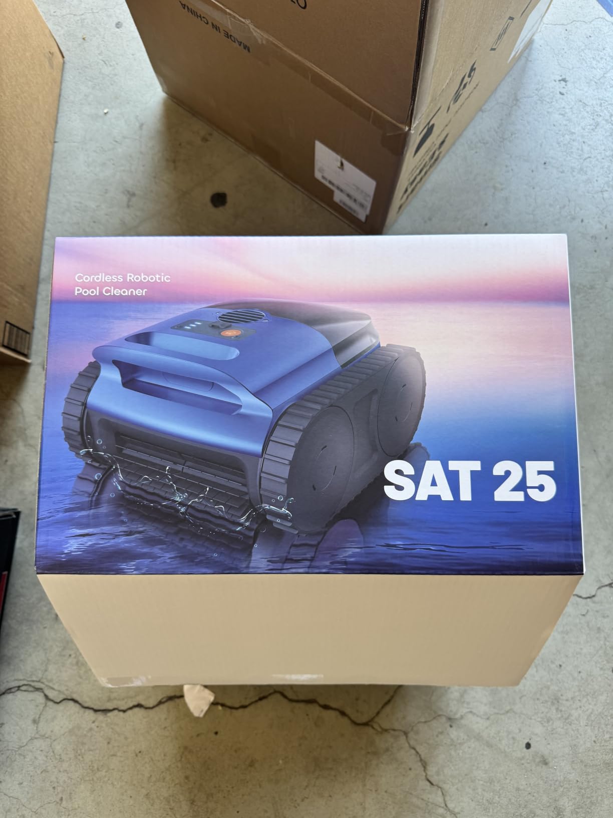 Robotic Pool Cleaner, Cordless Pool Vacuum for Inground Pools, Automatic Pool Cleaner Robot for Pool Floors, Drain Cleaning, Walls, Waterline, 2150 Sq.ft, 180min Runtime, 3H Fast Charging Robot for Spa Pool customer photo 2