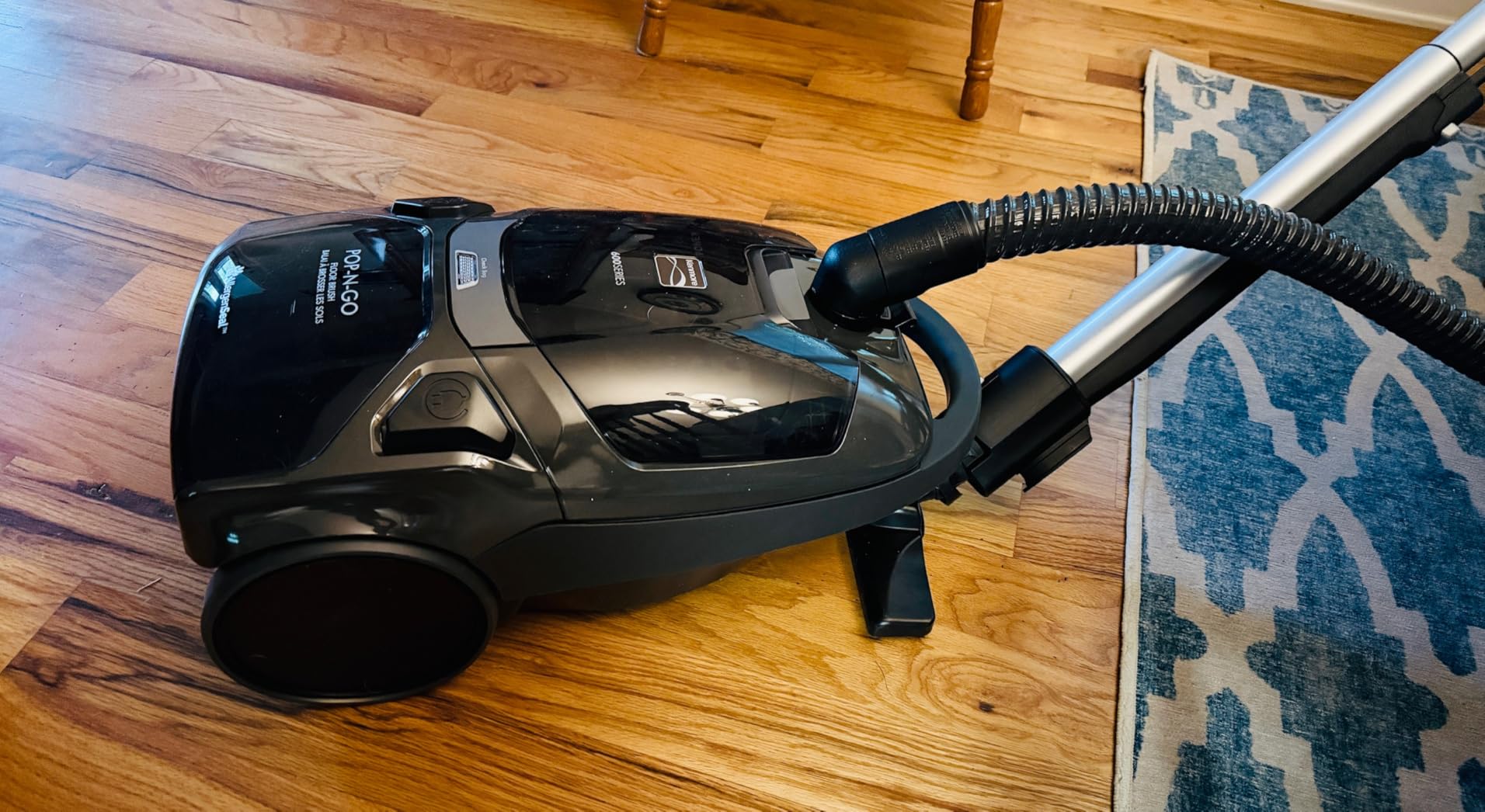 Kenmore BC4039 600 Series Pet Friendly Bagged Canister Vacuum with POP-N-GO, Pet PowerMate, Hair Eliminator Brushroll, HEPA Filter, Performance Indicator, Extended Reach and Auto Cord Rewind customer photo 1