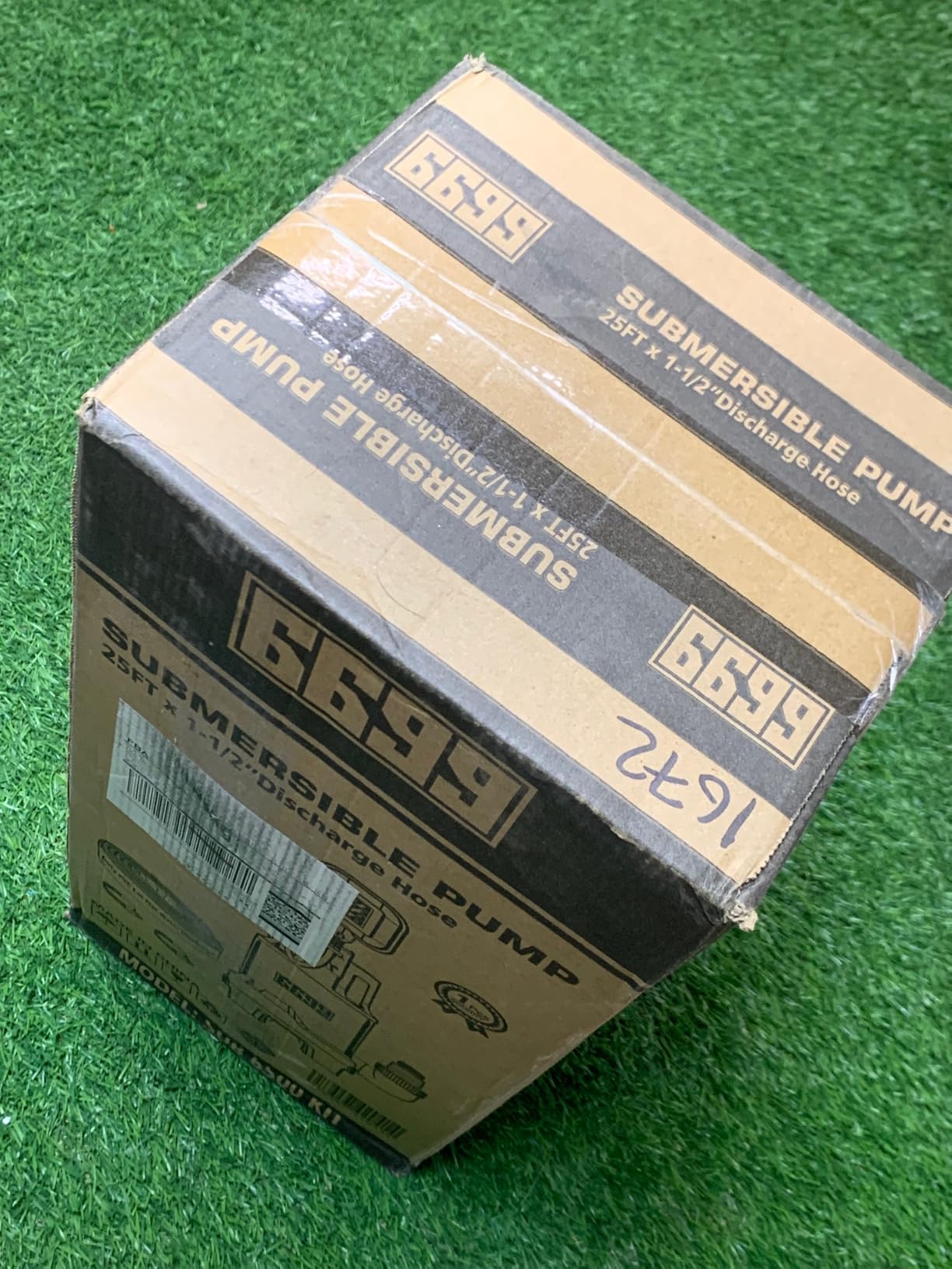 6500GPH Powerful Sump Pump with 1-1/2