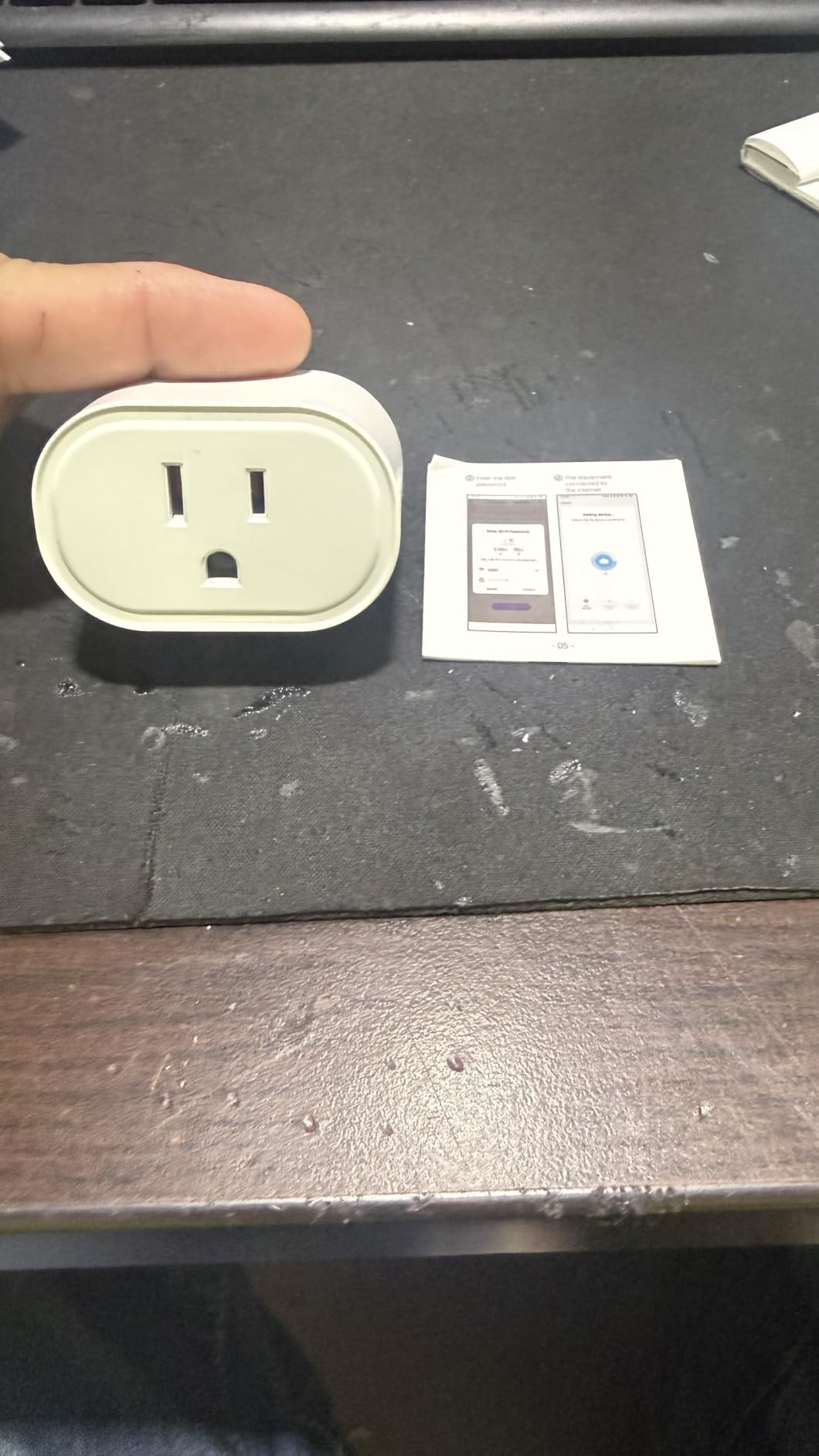 Smart Plug Ultra Mini 10A, Smart Home Wi-Fi Outlet | Works with Alexa & Google Home, No Hub Required, 2.4GHz Wi-Fi Only, ETL FCC Listed, 2 Pack, White customer photo 1