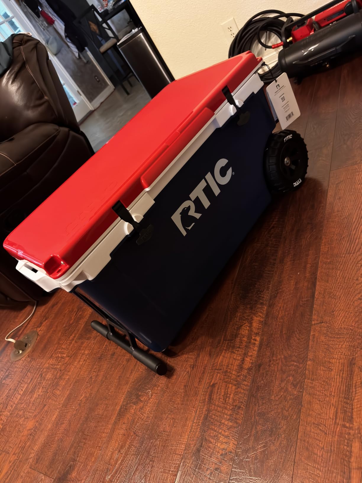 RTIC 72 QT Ultra-Light Wheeled Hard Cooler | Insulated Ice Chest Box, Beach, Drink, Beverage, Camping, Picnic, Fishing, Barbecue, 30% Lighter Than Rotomolded customer photo 2