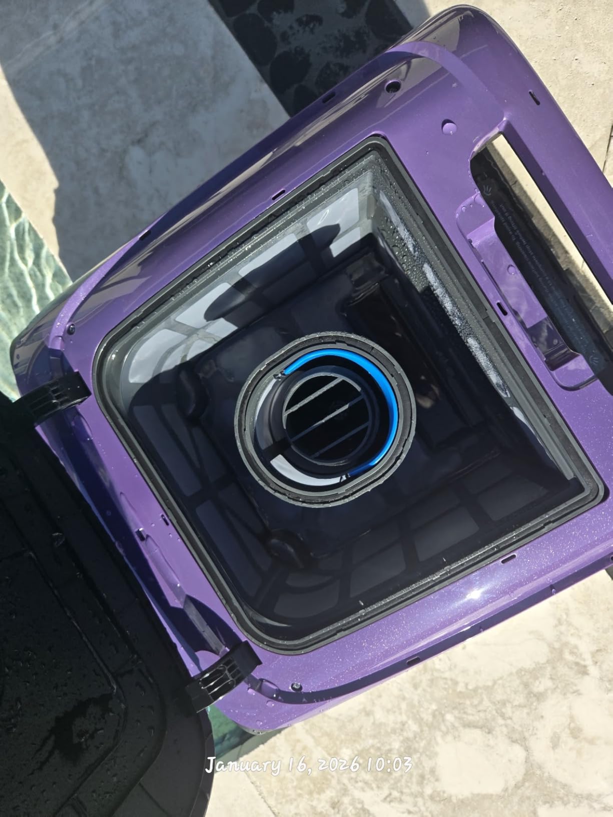 Beatbot Sora 70 Pool Vacuum Robot, 360° Top-to-Bottom Cleaning, Smart Surface Parking, 6L Capacity, 6800GPH Super Power for Above & In-Ground Pools Up to 3,200 sq. ft, Navy Blue customer photo 1