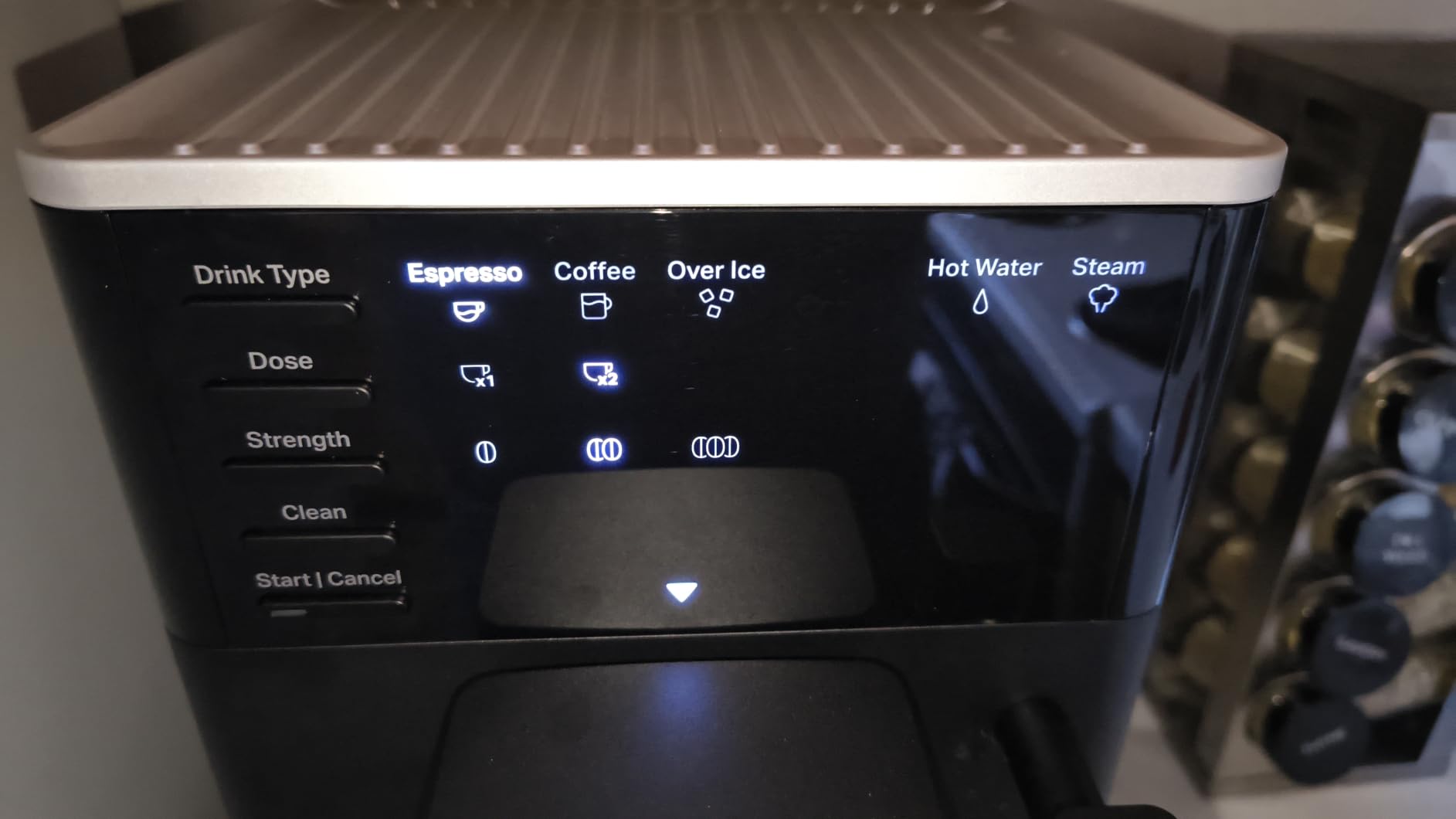 KitchenAid Fully Automatic Espresso Machine KF2 With Iced Coffee, KES8452 | 6 Hot and Iced Coffee Options, Built-In Grinder, Integrated Steam Wand for Milk Frothing, Black Matte customer photo 1