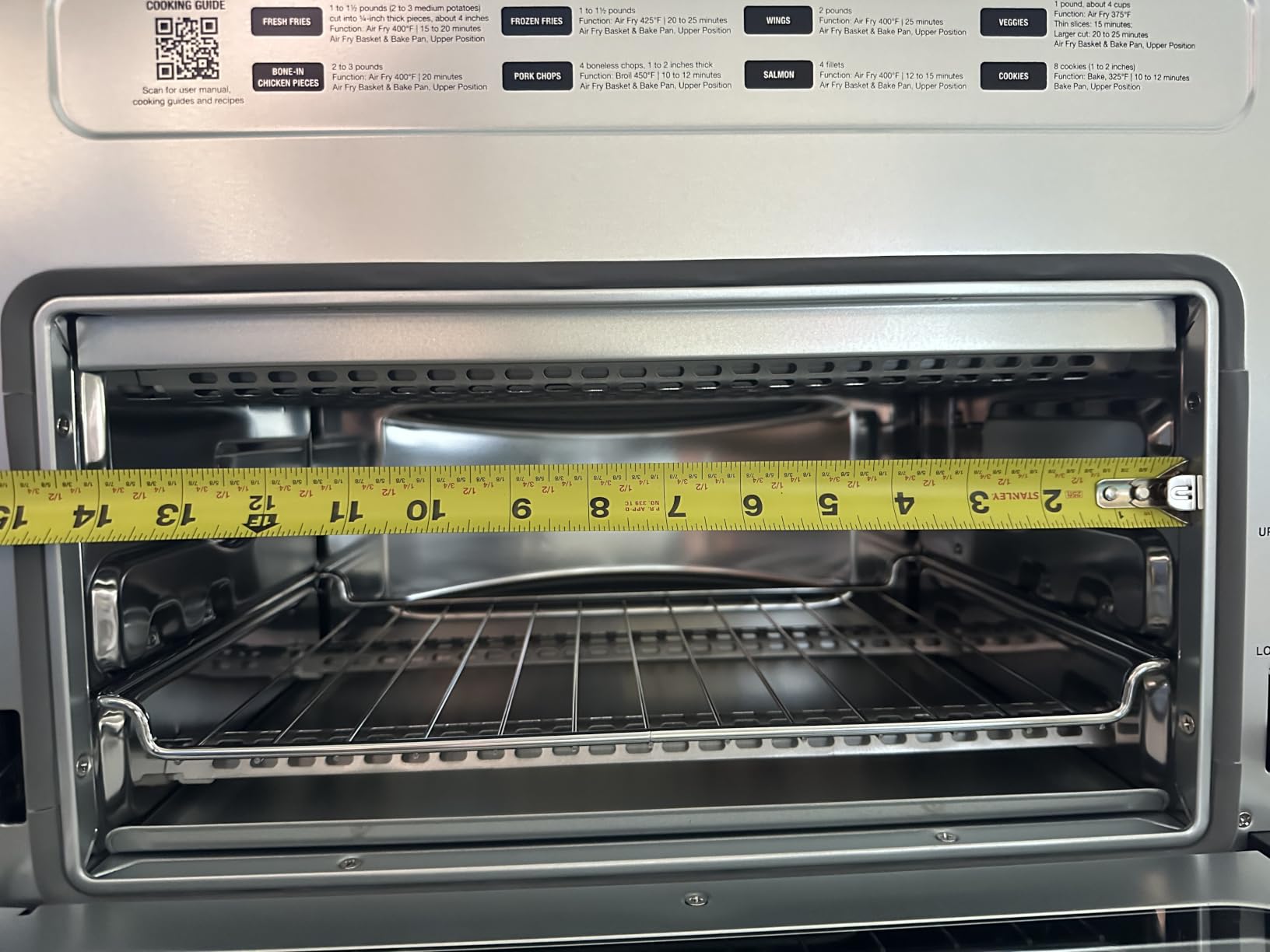 Cuisinart Digital Air Fryer Toaster Oven, 10-in-1, Family-Size Capacity | Air fry, bake, broil, fits a 4-lb. chicken, TOA-100 customer photo 2