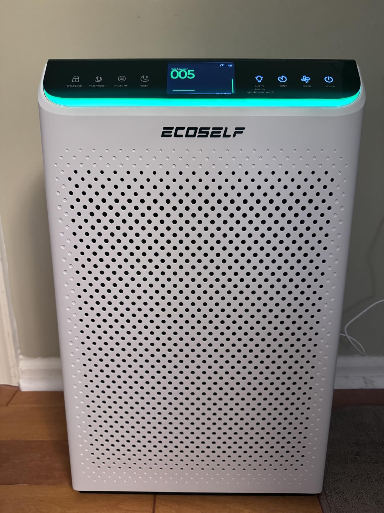 Air Purifier for Home Large Room Up to 3850Ft² with Washable Filter, HEPA Air Cleaner with AQI Display, Trend Graph, Smart App Control, Auto Eco Pet Sleep Modes for Allergies, Smoke, Pollen, HAP610WF customer photo 1