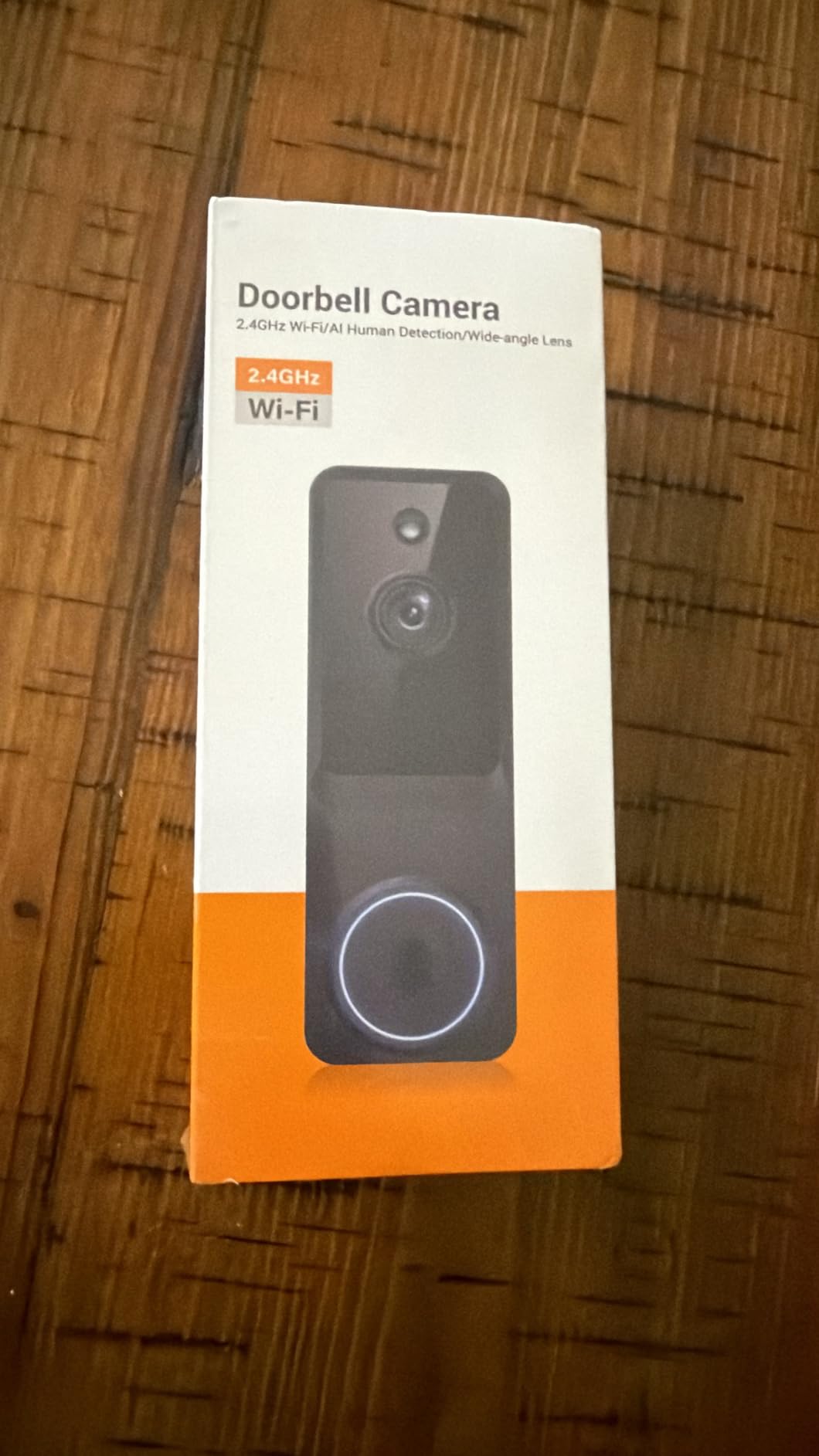 Doorbell Camera Wireless, 1080P Video Doorbell Camera Battery Powered | Security Camera with AI Human Detection, 2-Way Audio, Night Vision, Cloud Storage, 2.4GHz WiFi, Front Door Camera for Home customer photo 1
