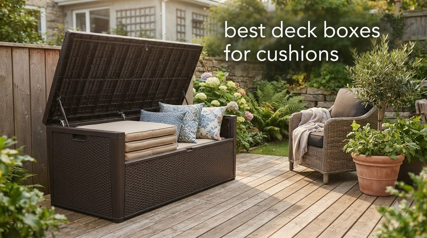 best deck boxes for cushions