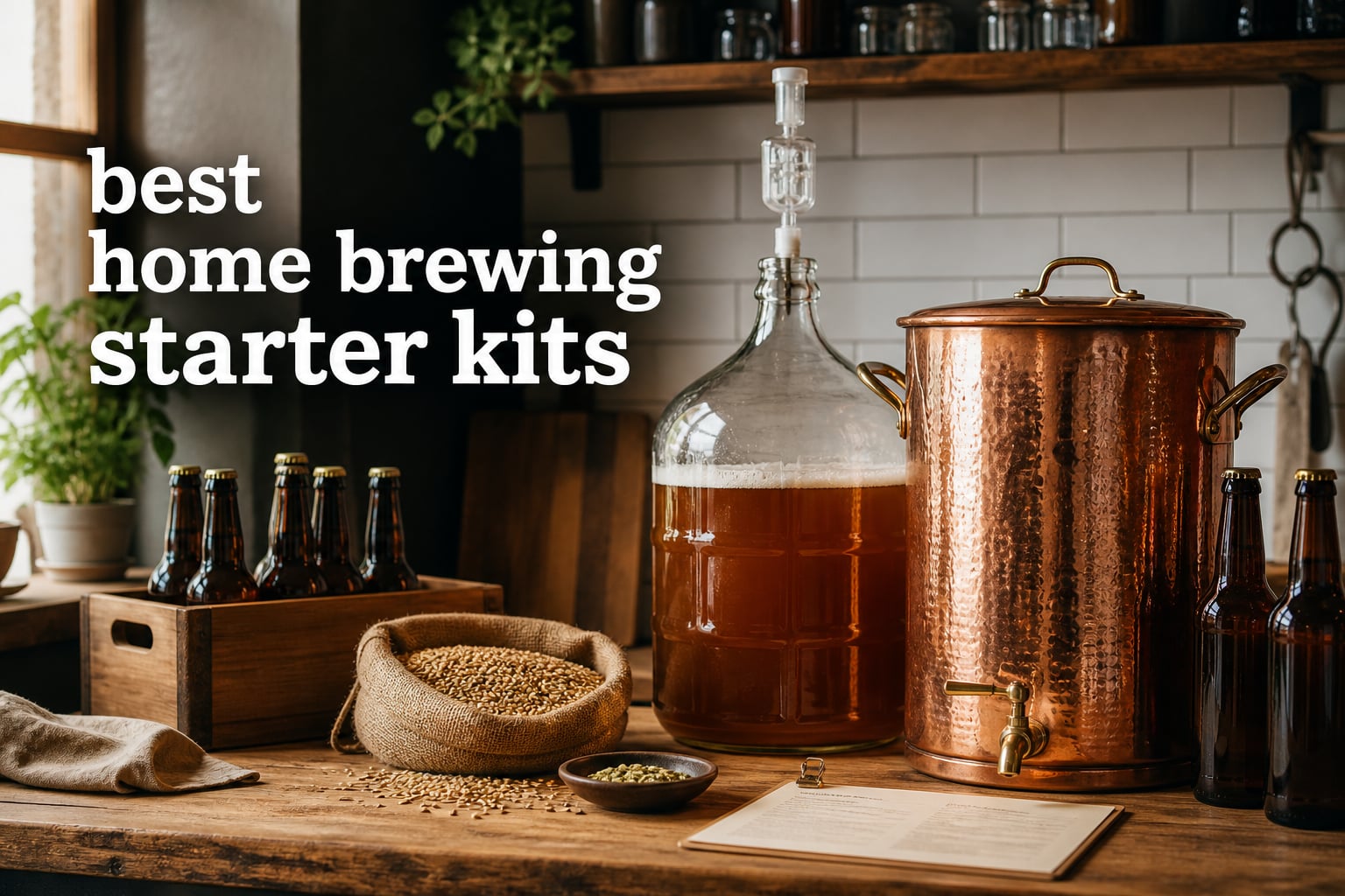 best home brewing starter kits