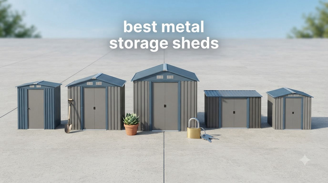 best metal storage sheds