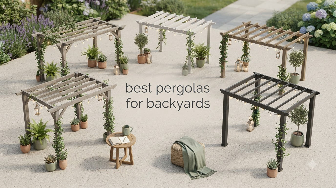 best pergolas for backyards