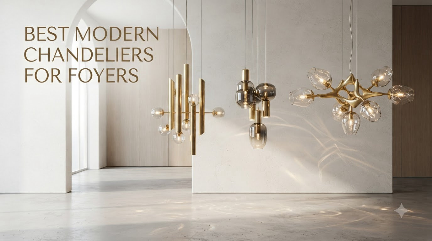 best modern chandeliers for foyers