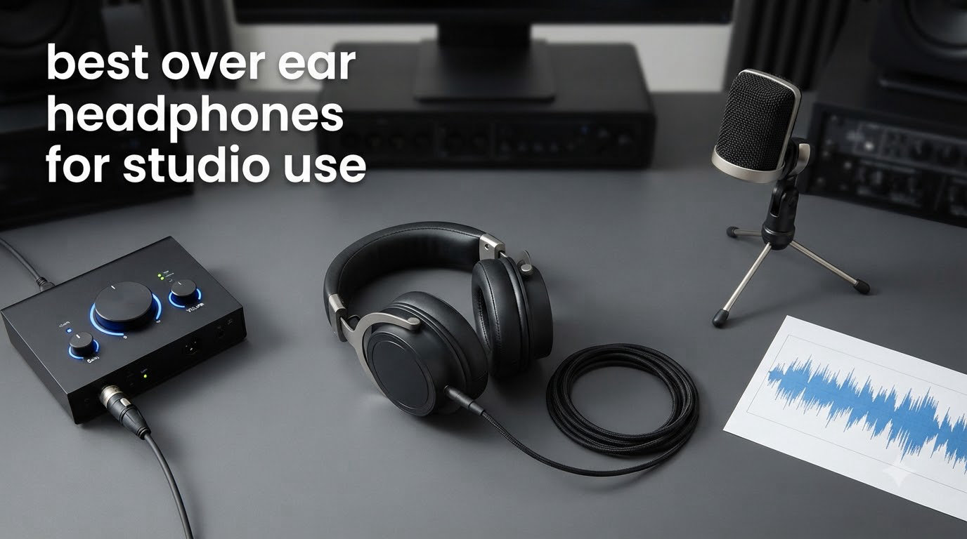 best over ear headphones for studio use