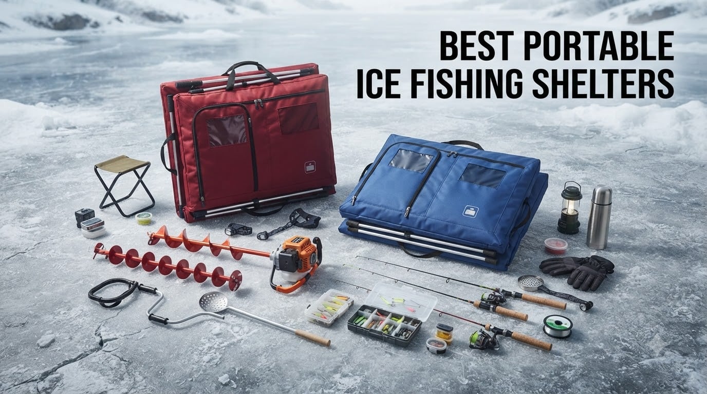 best portable ice fishing shelters