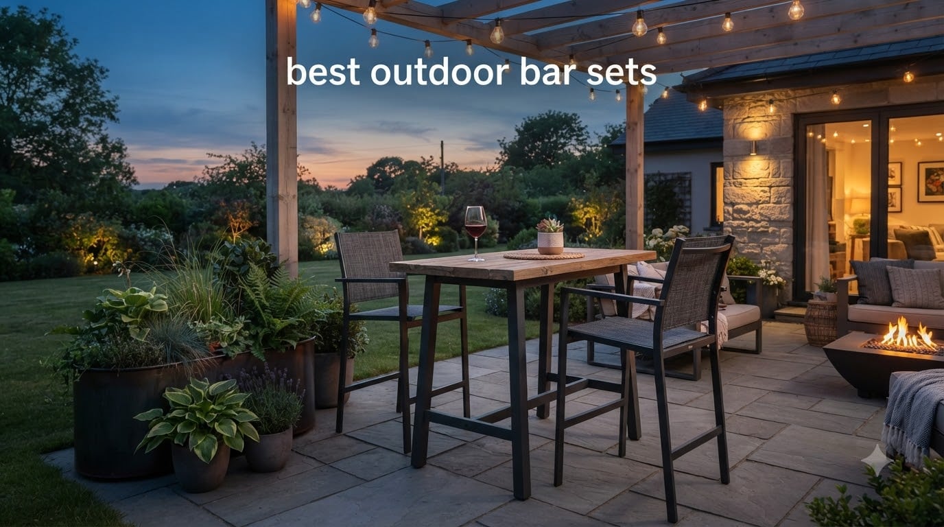 best outdoor bar sets