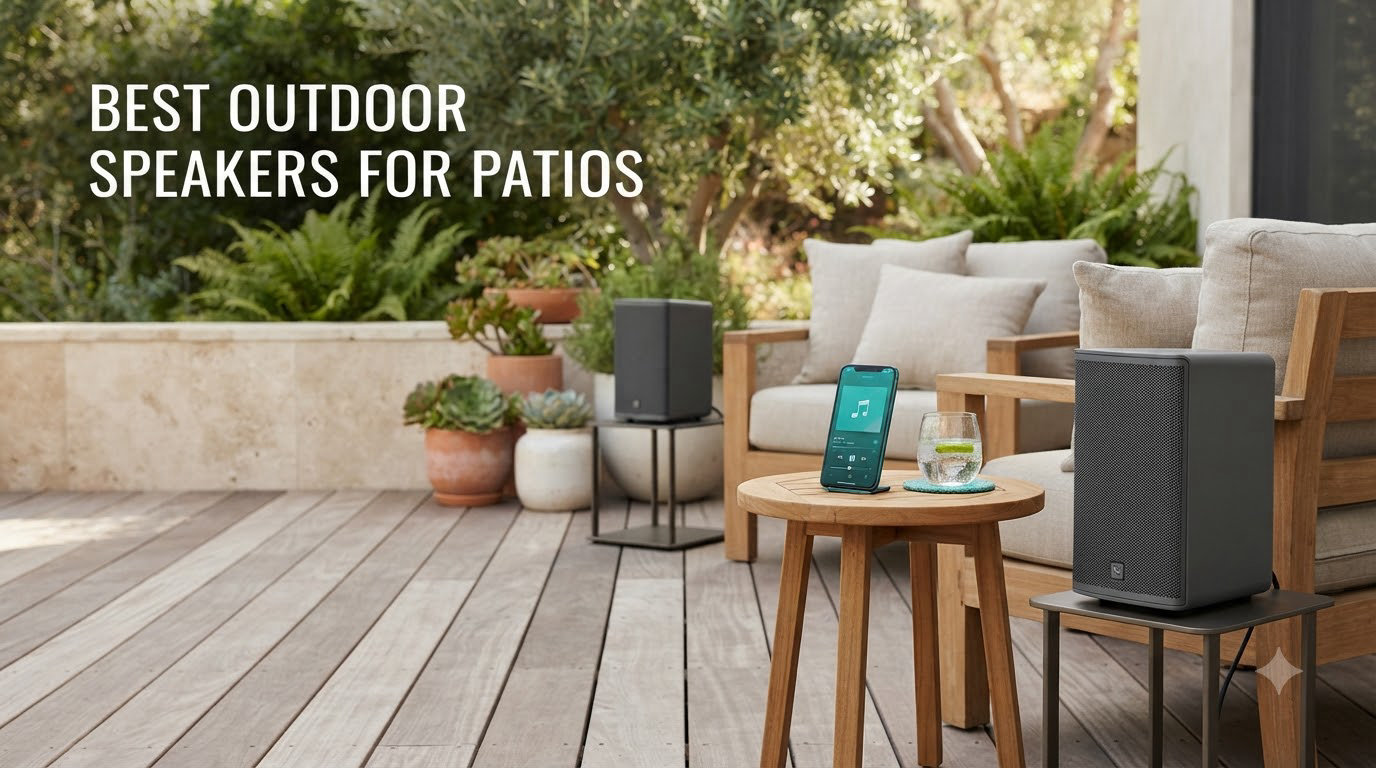best outdoor speakers for patios