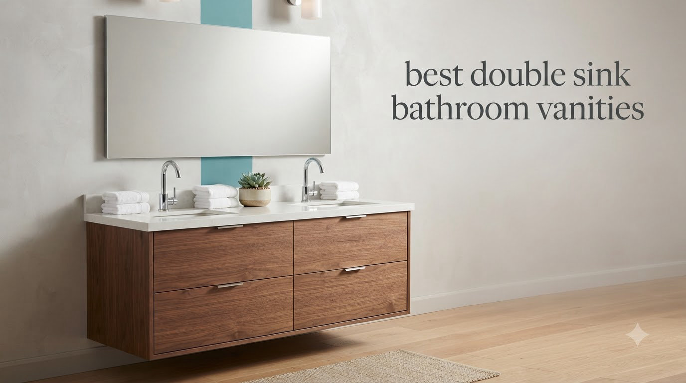 best double sink bathroom vanities