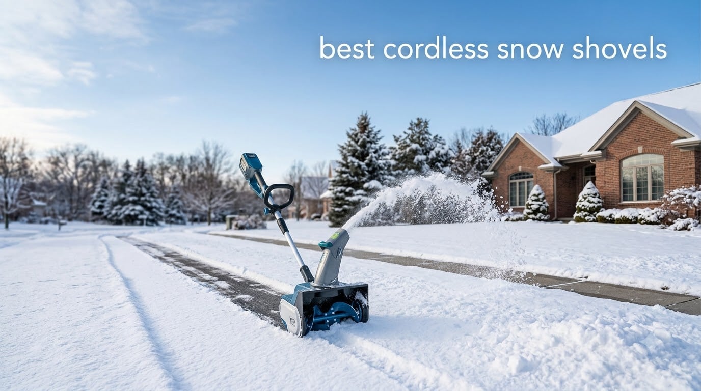 best cordless snow shovels