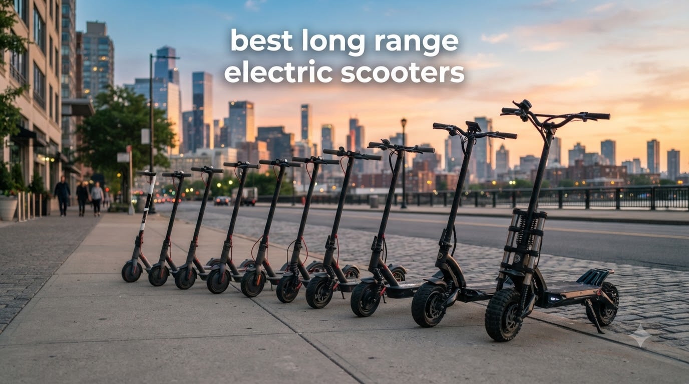 best long range electric scooters