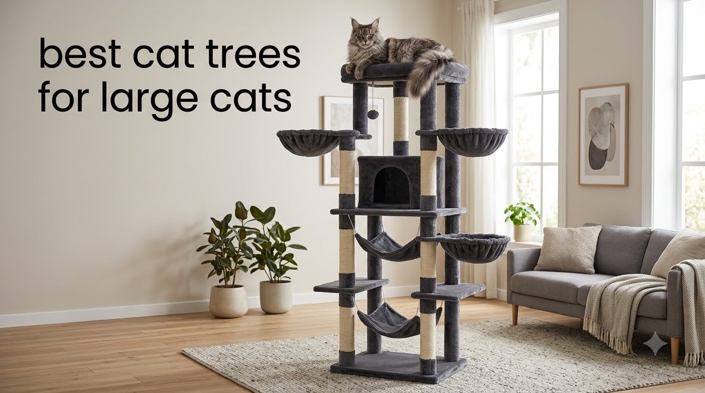 best cat trees for large cats