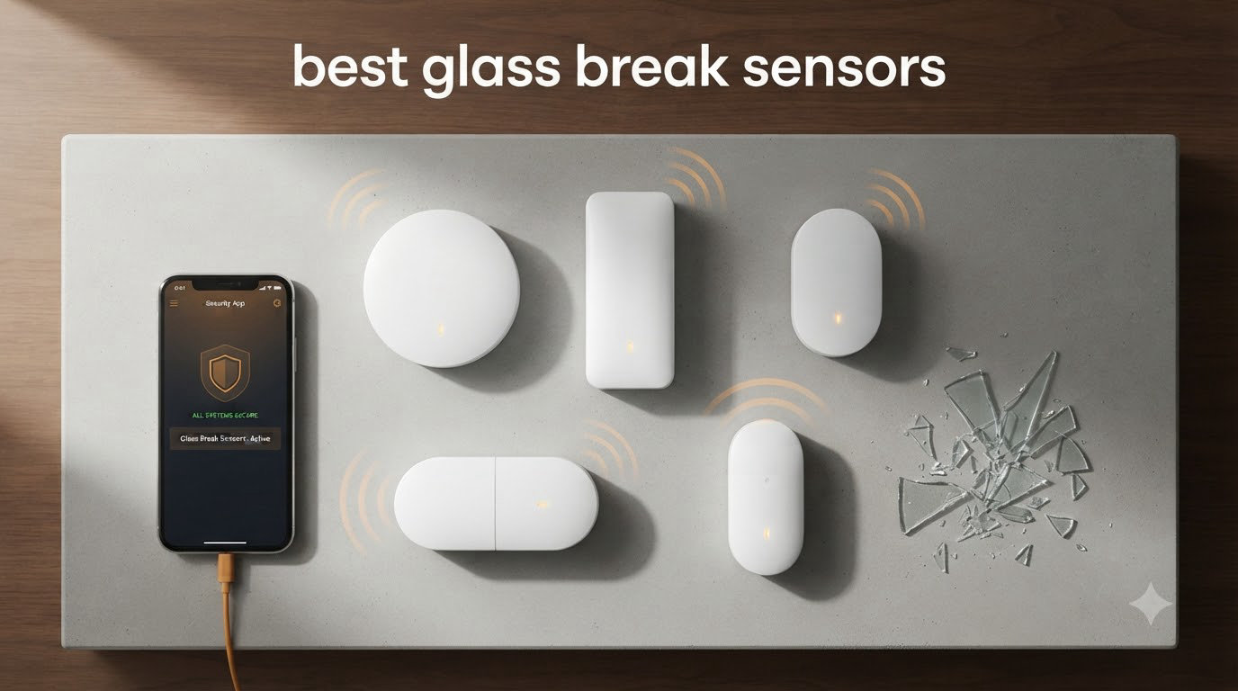 best glass break sensors