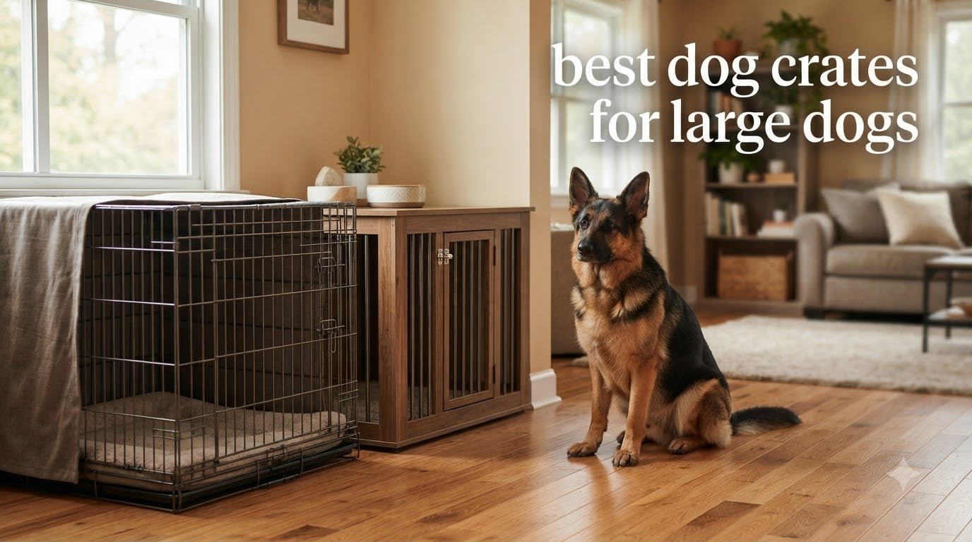 best dog crates for large dogs
