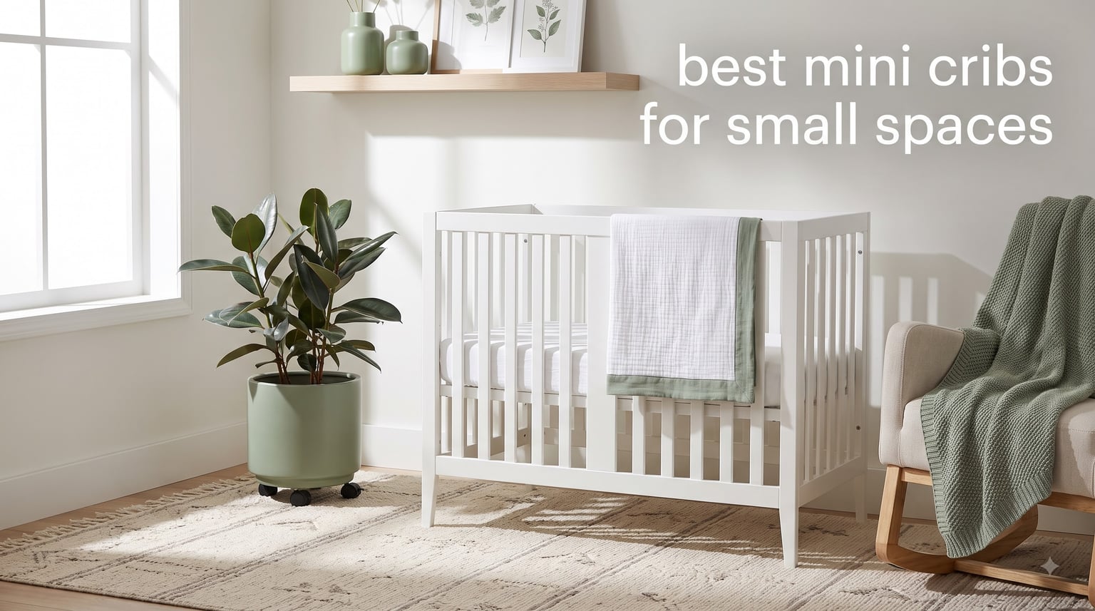 best mini cribs for small spaces