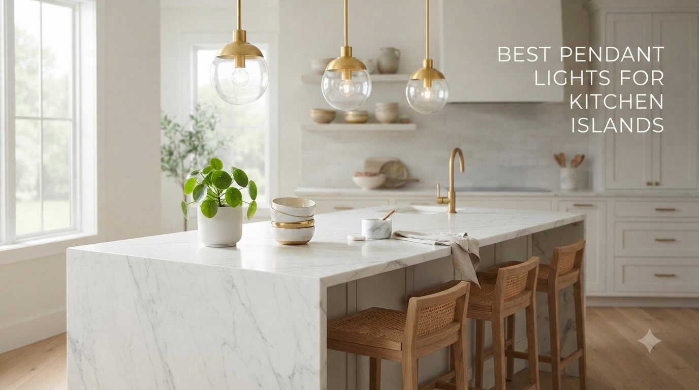 best pendant lights for kitchen islands