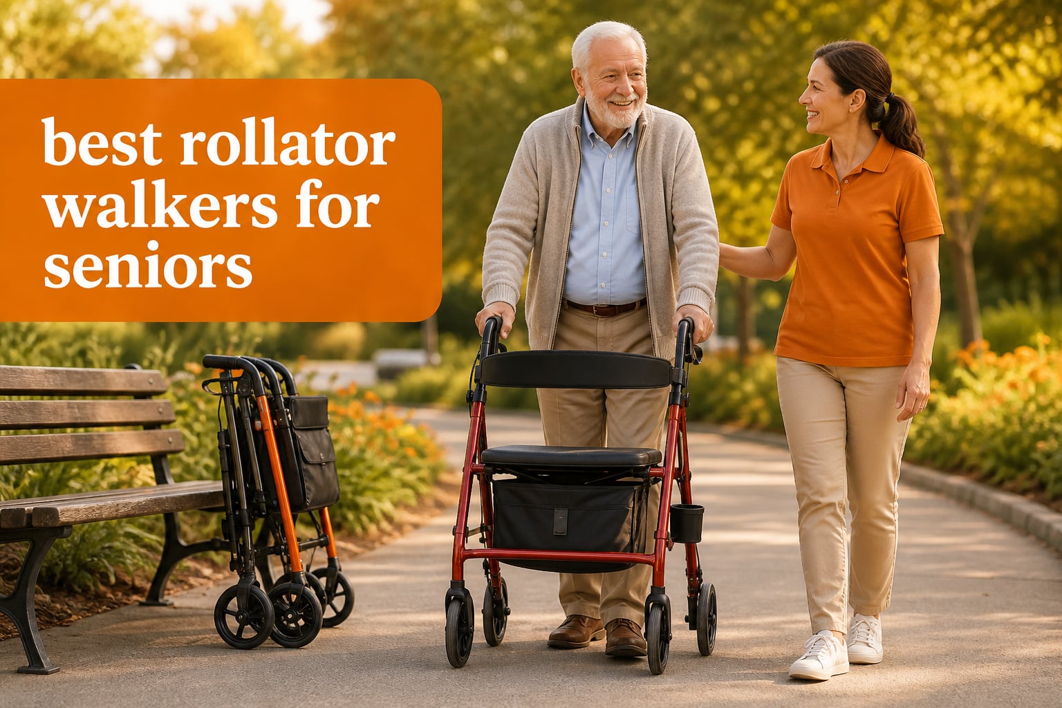best rollator walkers for seniors
