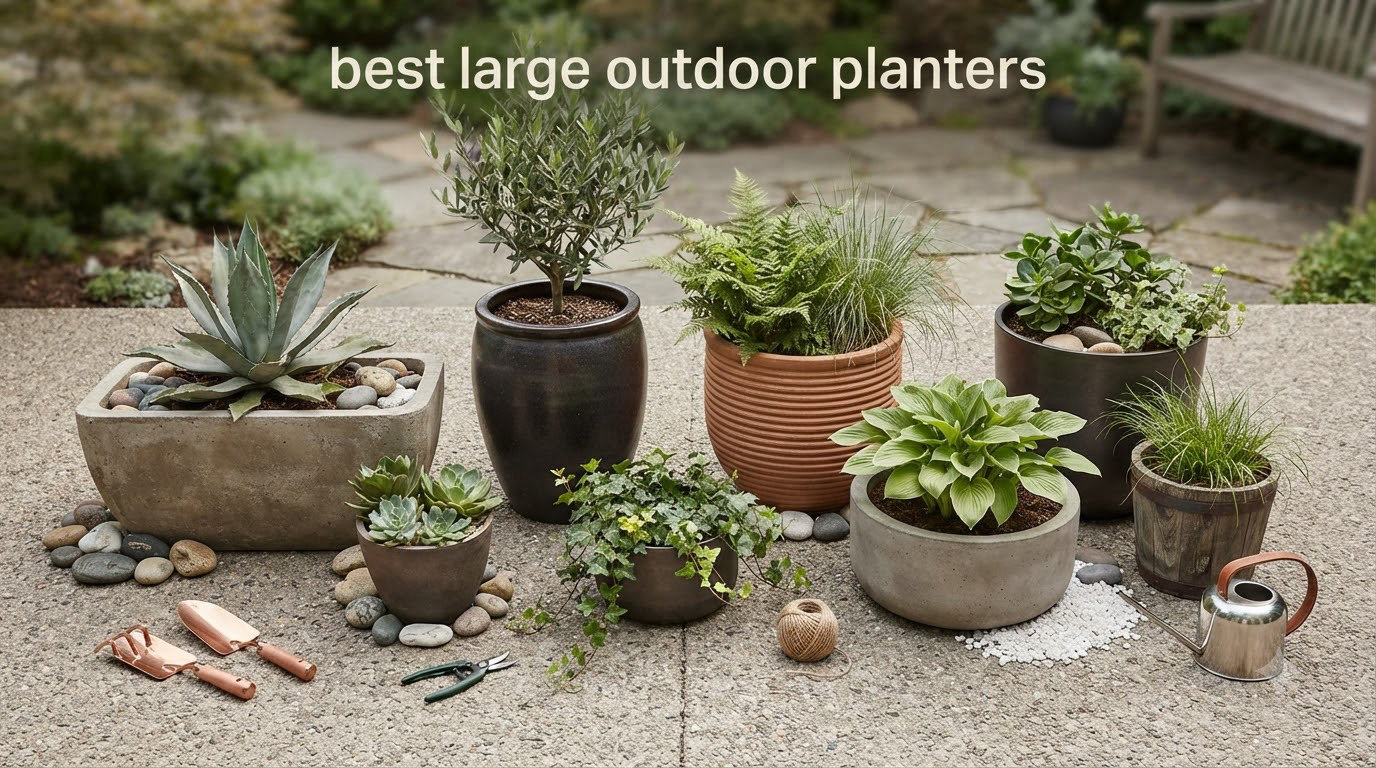 best large outdoor planters