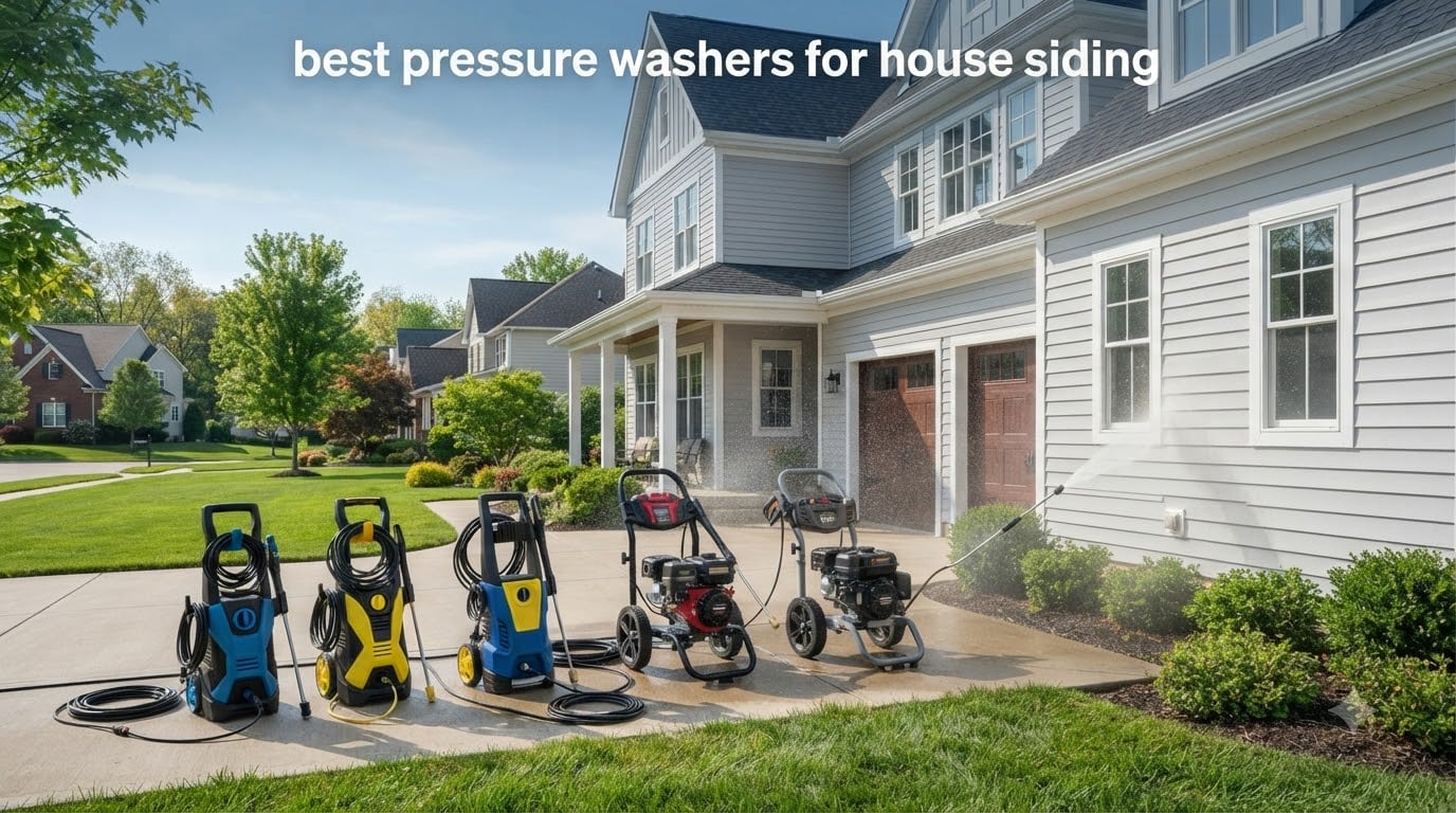 best pressure washers for house siding