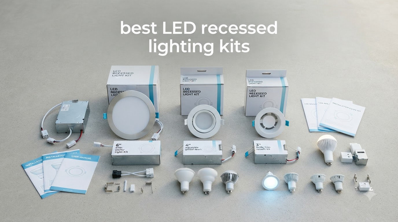best LED recessed lighting kits