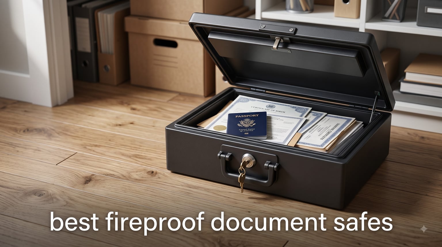 best fireproof document safes