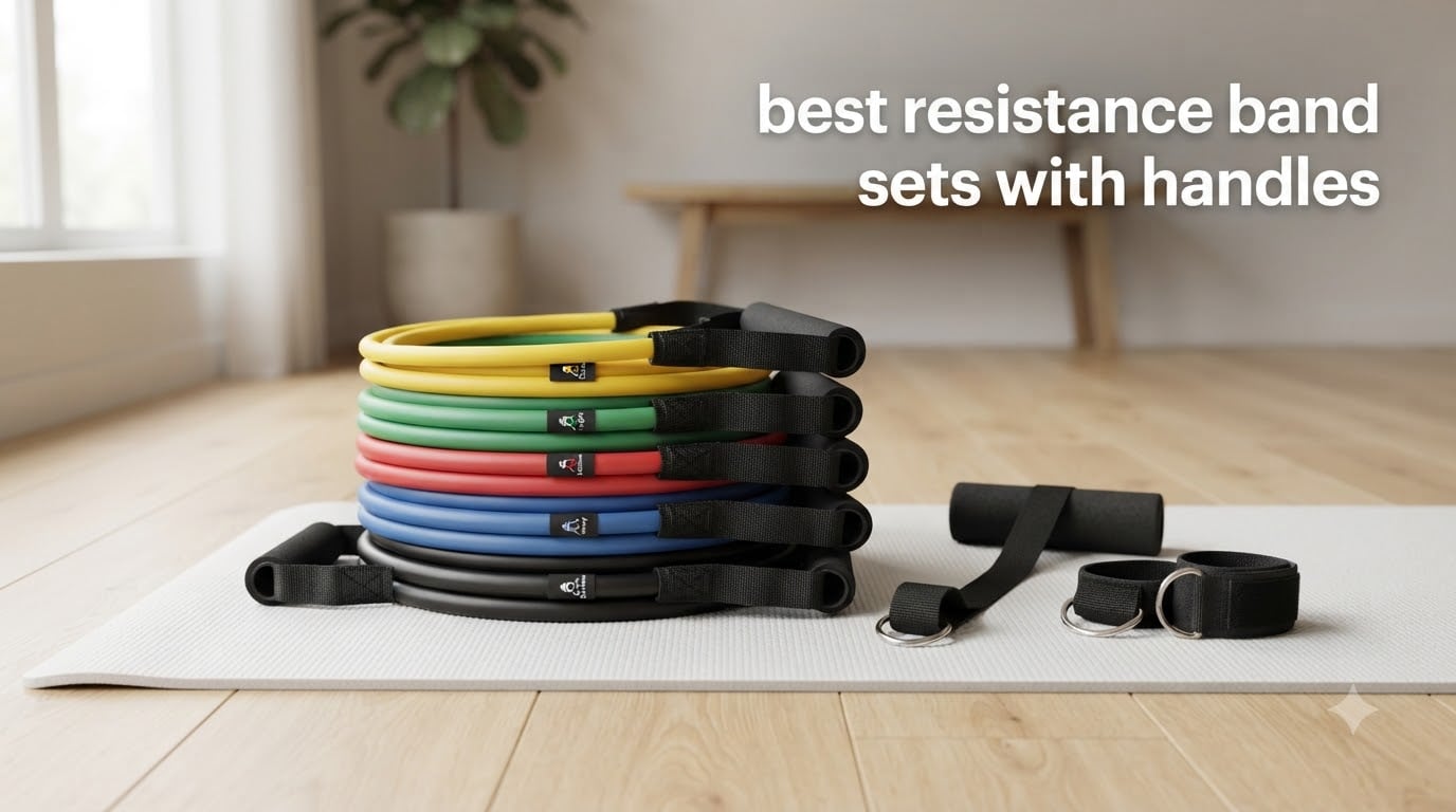best resistance band sets with handles