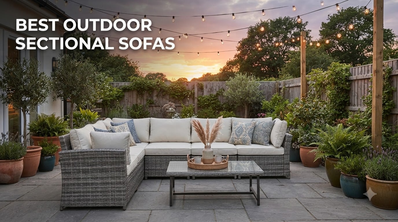 best outdoor sectional sofas
