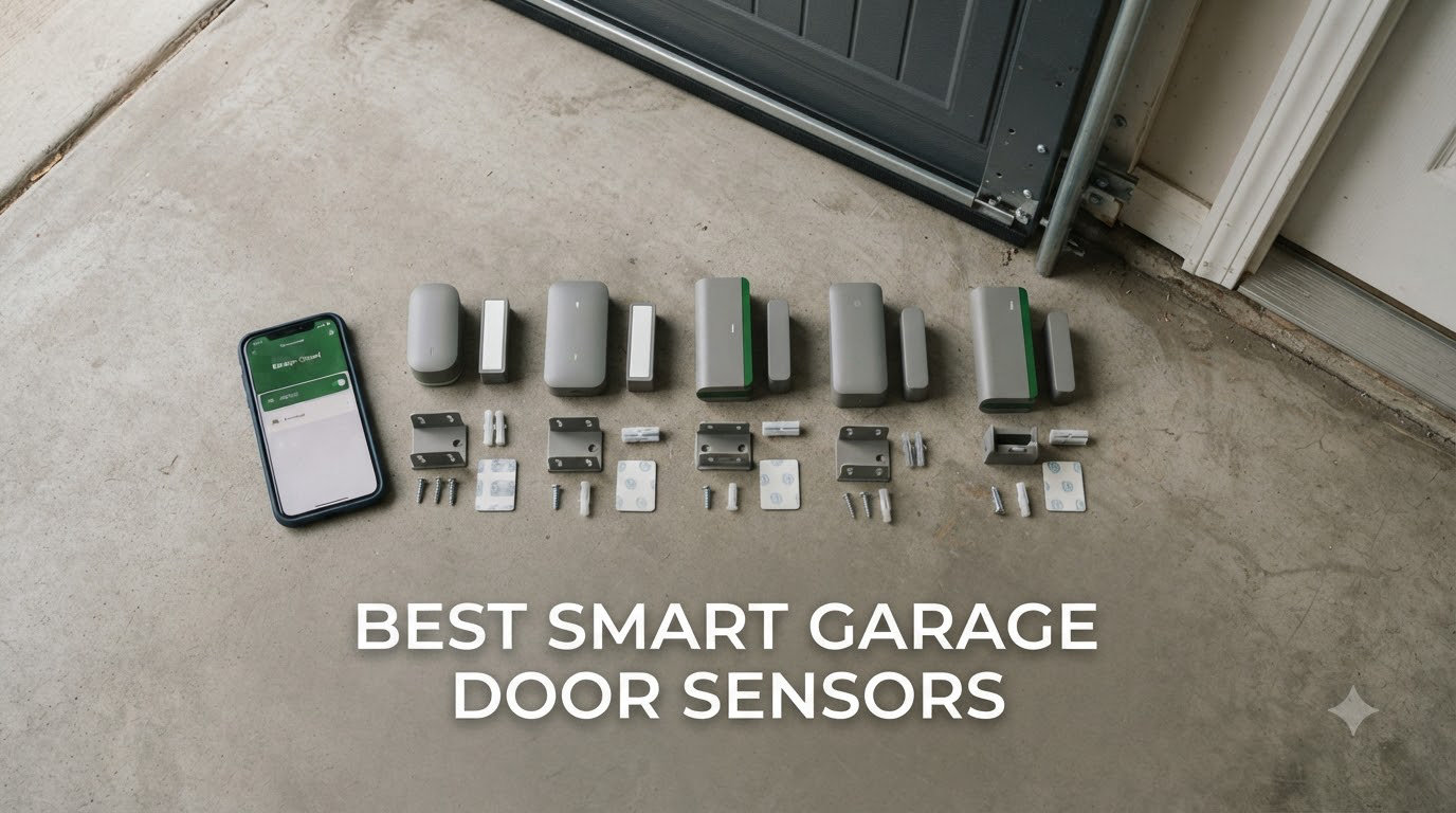 best smart garage door sensors