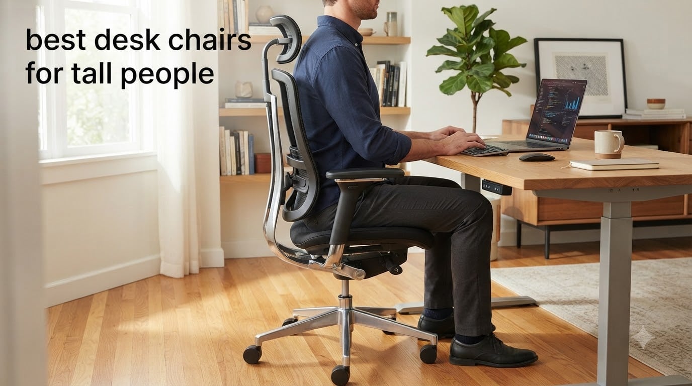 best desk chairs for tall people