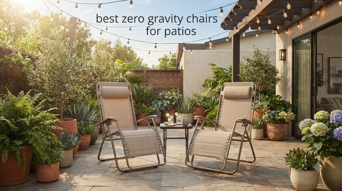 best zero gravity chairs for patios