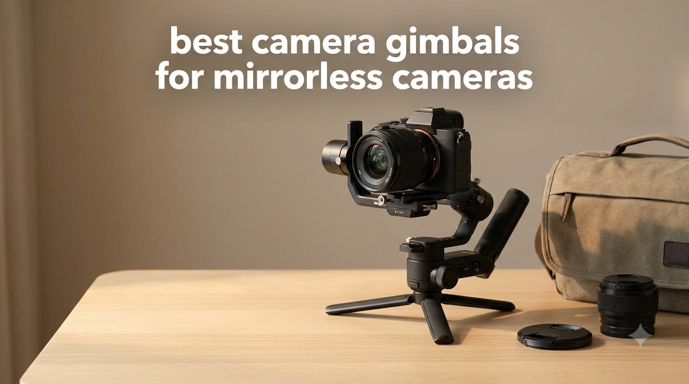 best camera gimbals for mirrorless cameras
