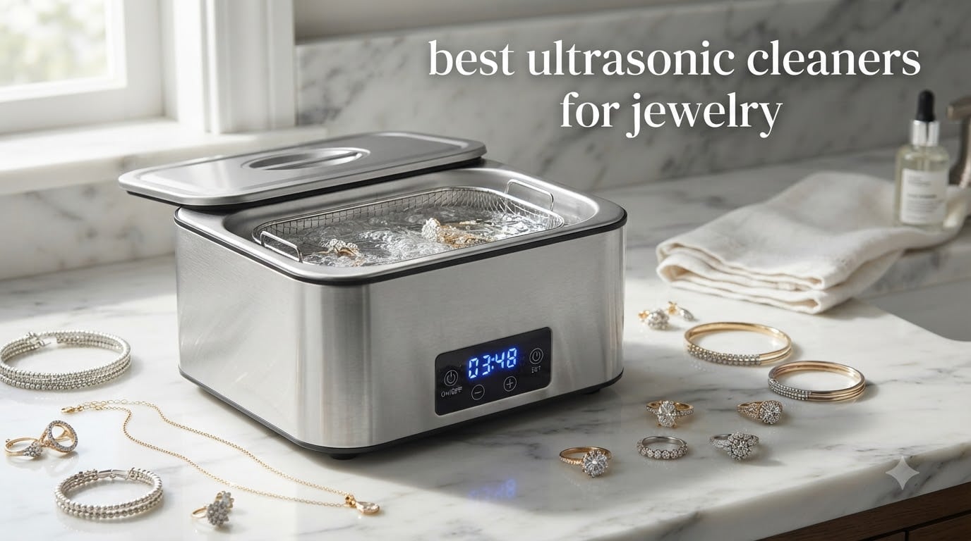 best ultrasonic cleaners for jewelry