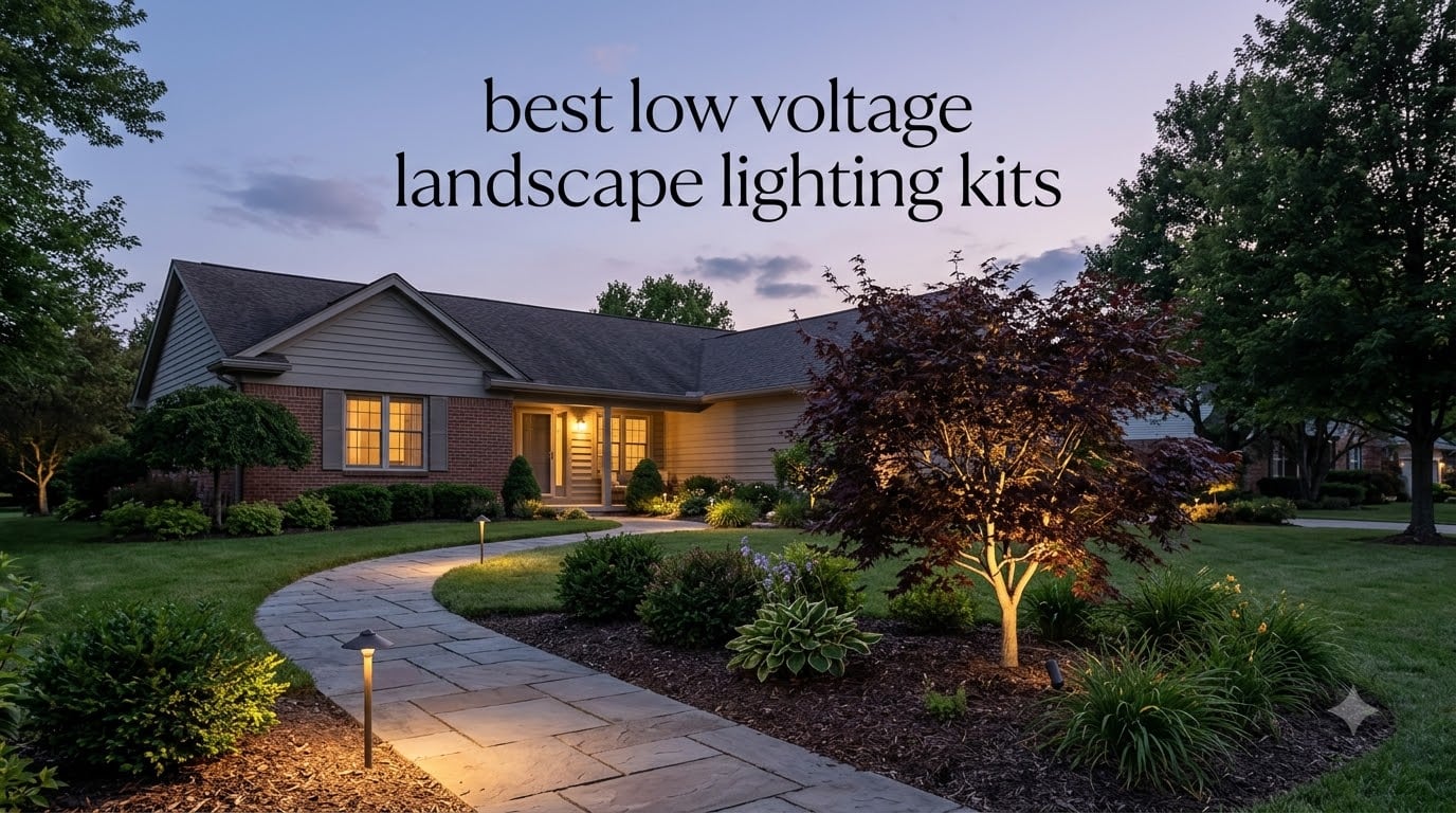 best low voltage landscape lighting kits