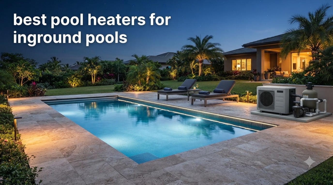 best pool heaters for inground pools