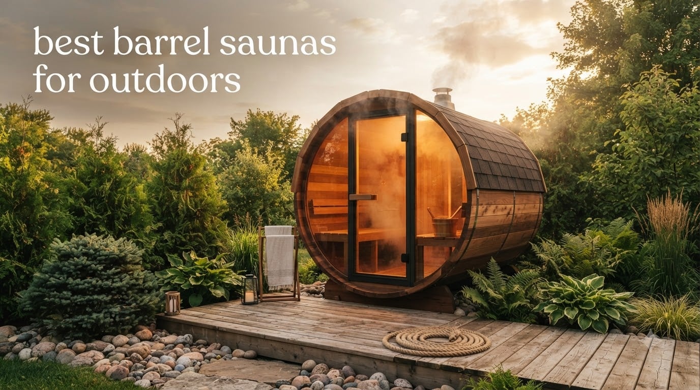 best barrel saunas for outdoors