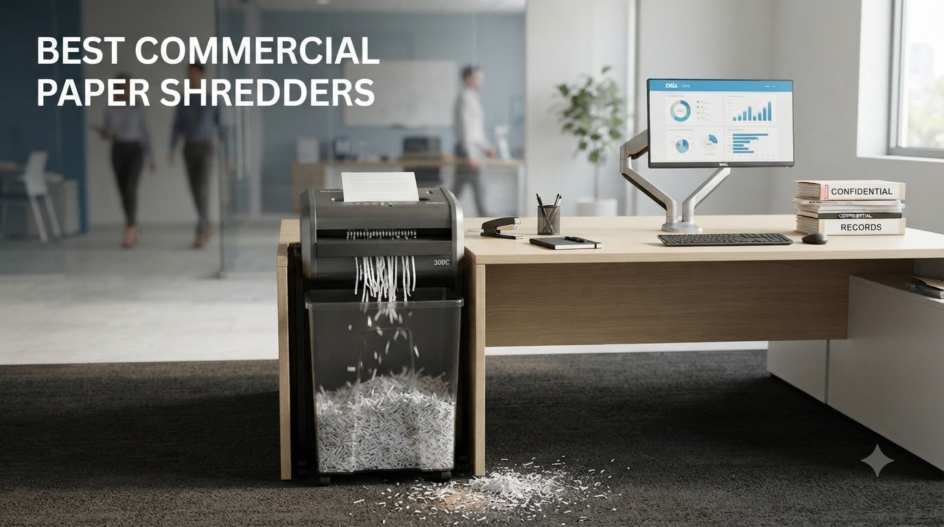 best commercial paper shredders