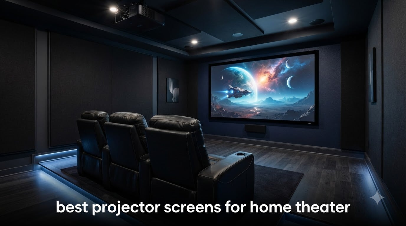 best projector screens for home theater