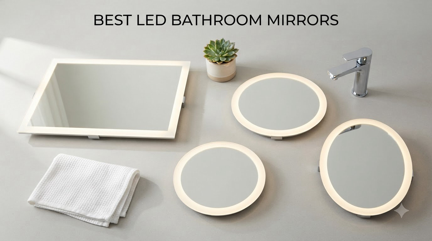 best LED bathroom mirrors