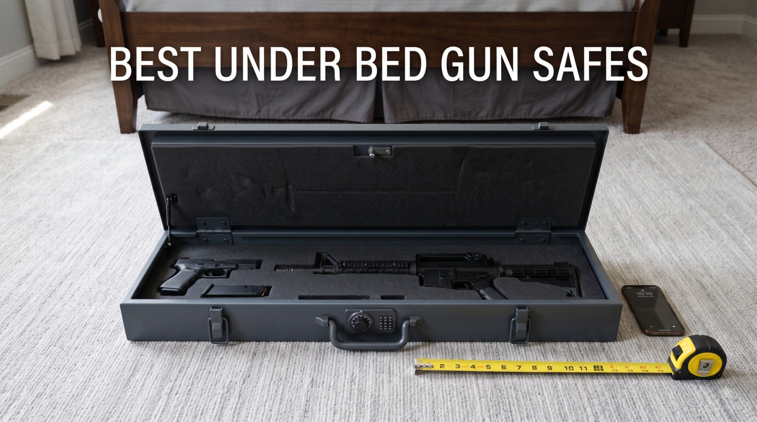 best under bed gun safes