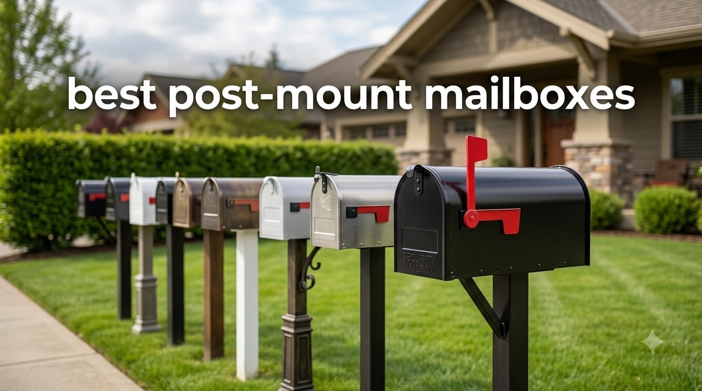 best post-mount mailboxes